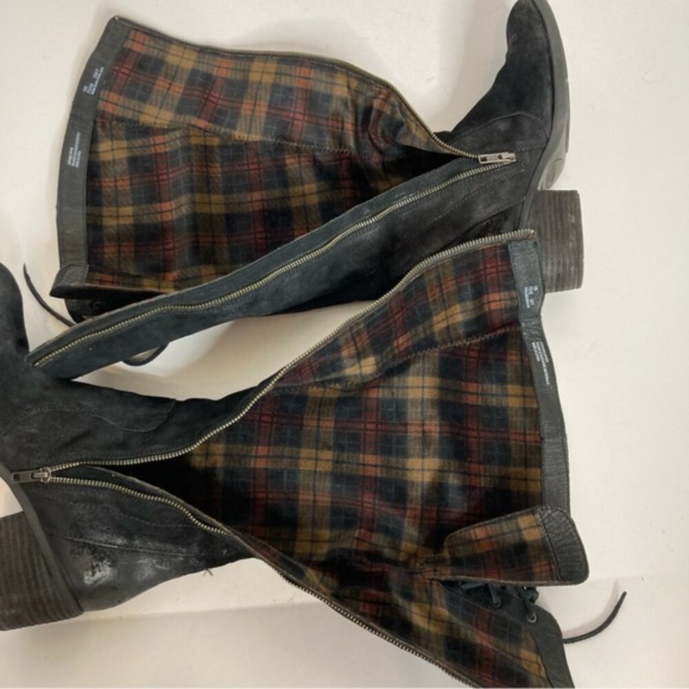 Born Cotto Suede Leather Knee High Tall Boots 10 - Picture 10 of 15